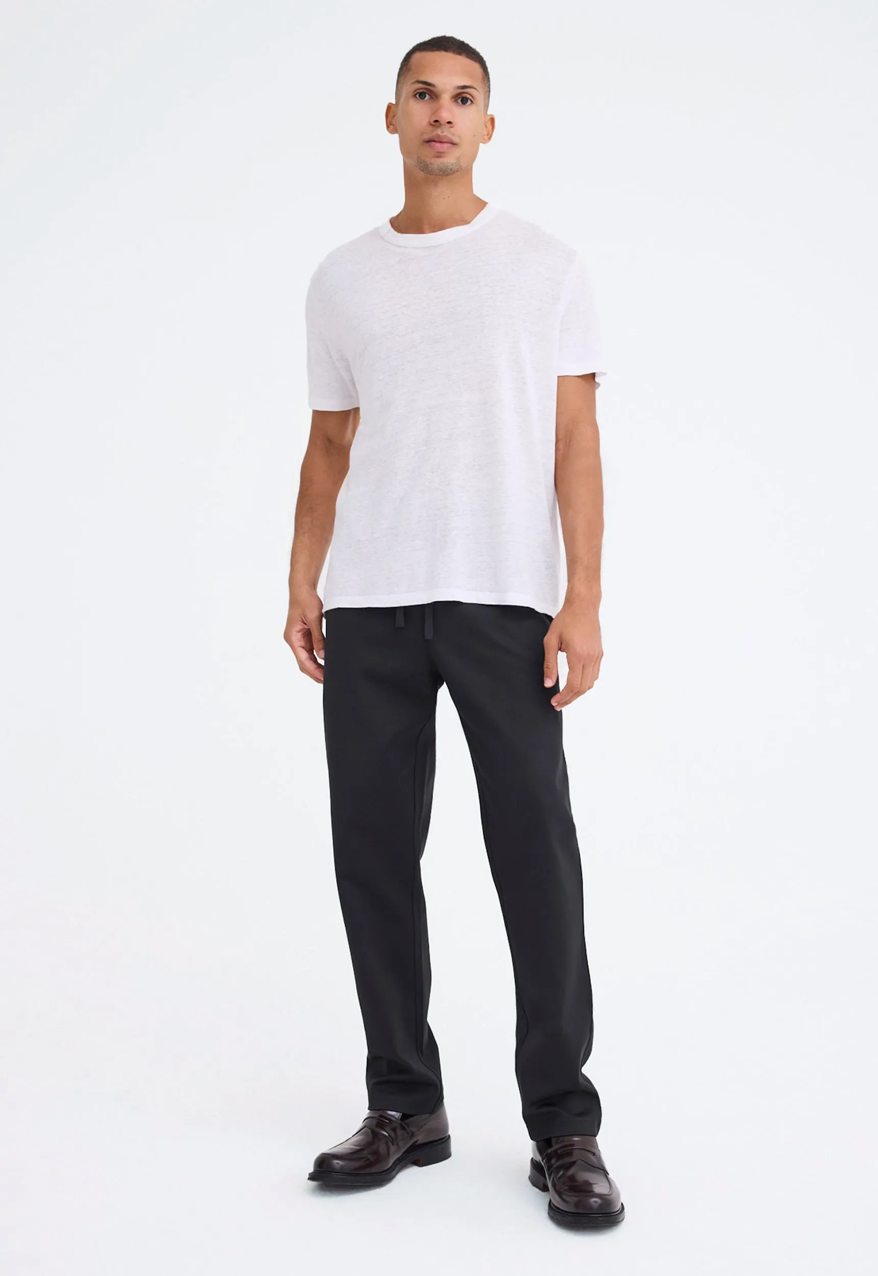 Line Tee - White