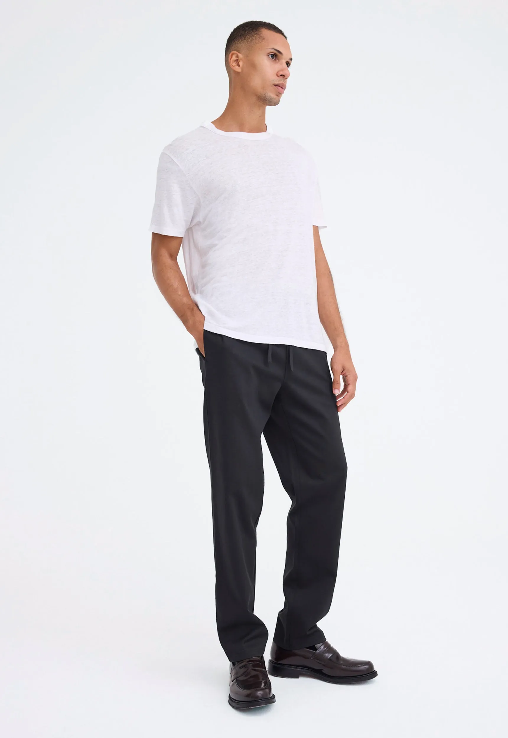 Line Tee - White