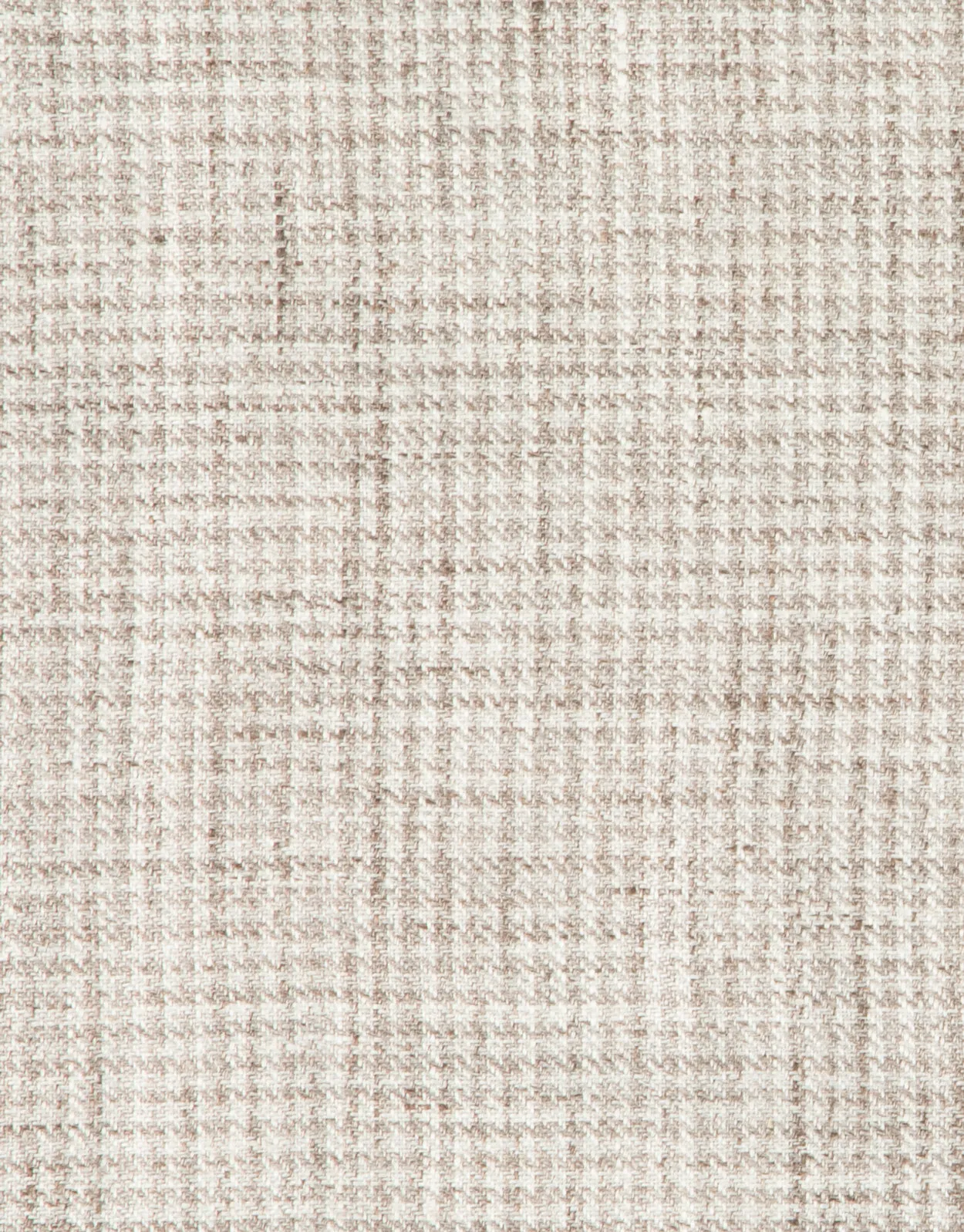 Malta Beige Houndstooth Linen Blazer