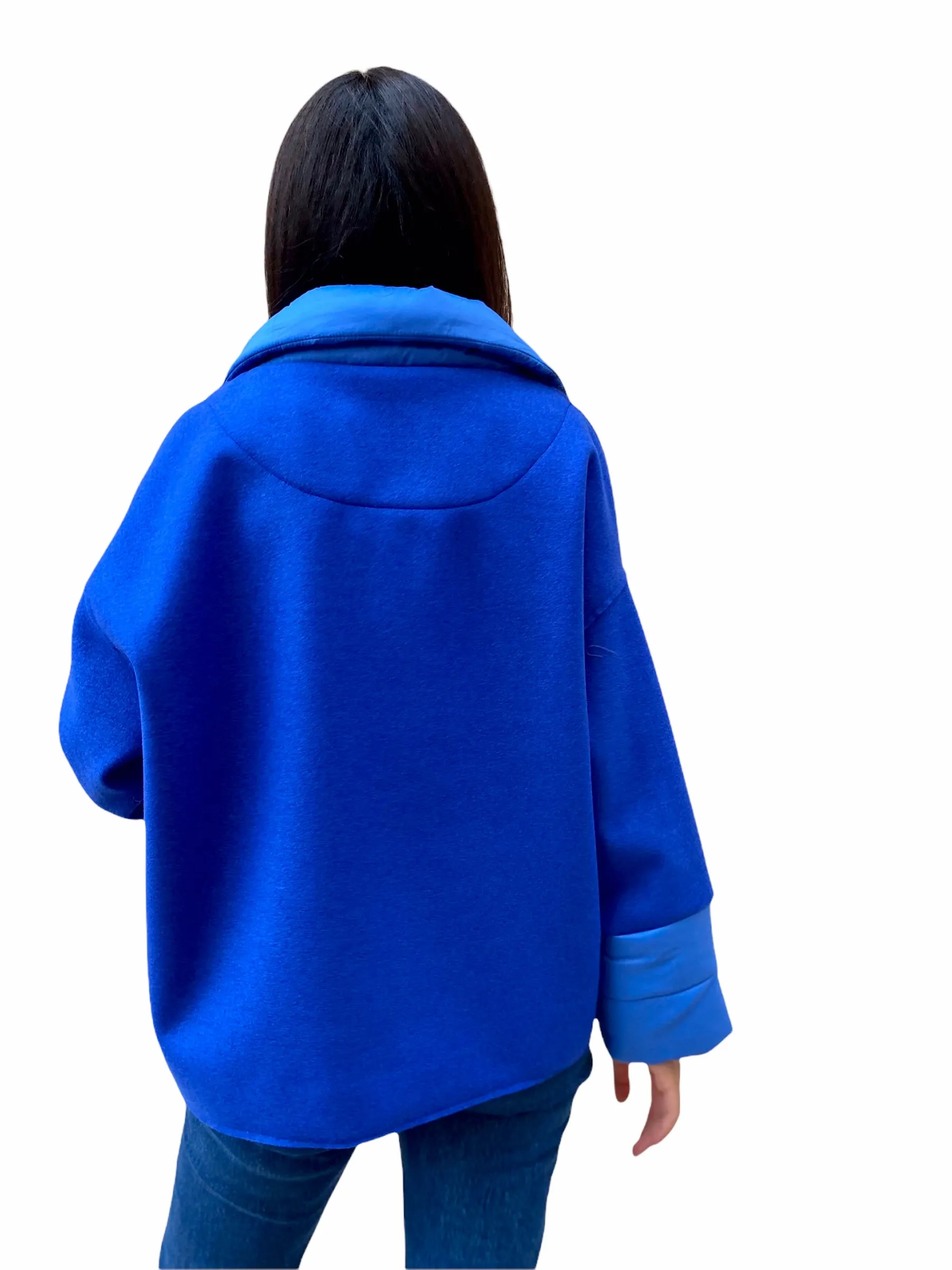 Maryley blue royal short jacket