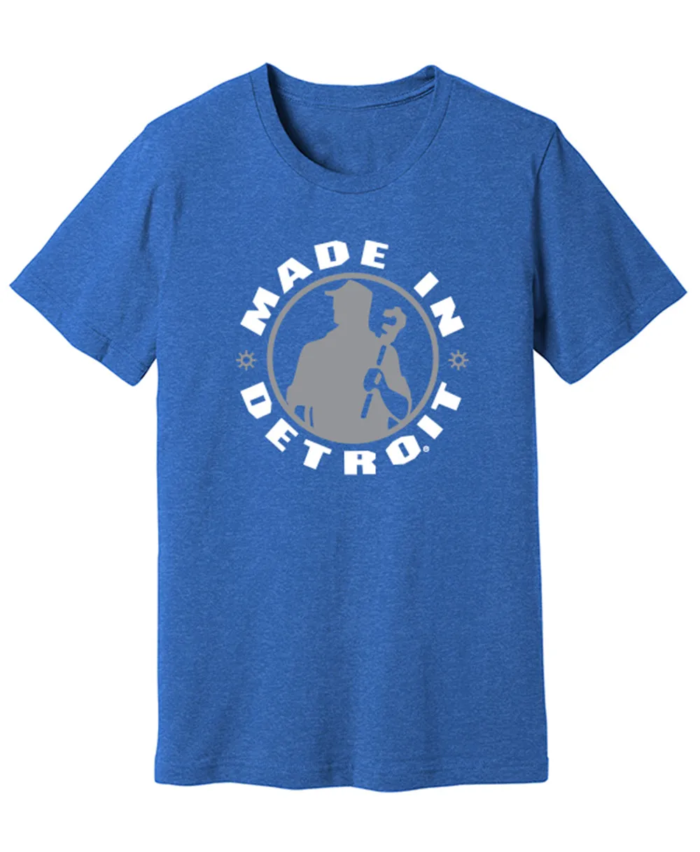 MID Heather Royal Tee
