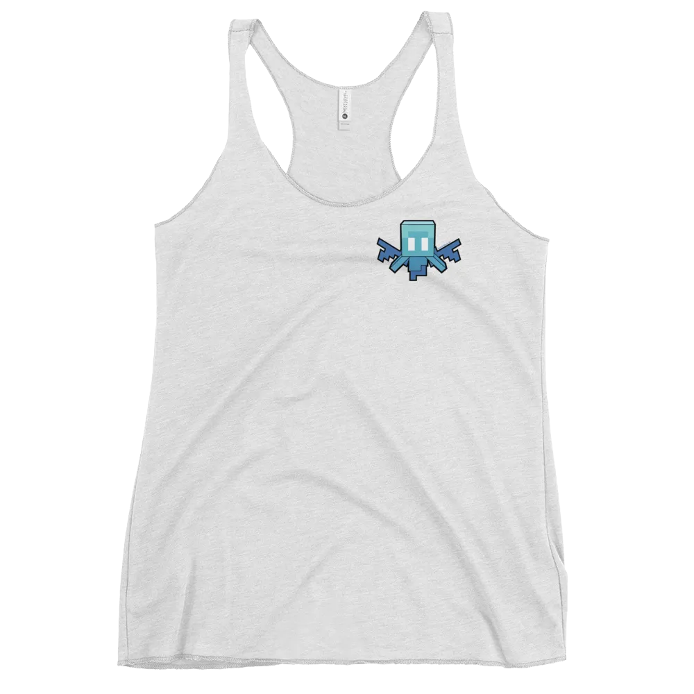 Minecraft Allay Women's Tri-Blend Racerback Tank Top