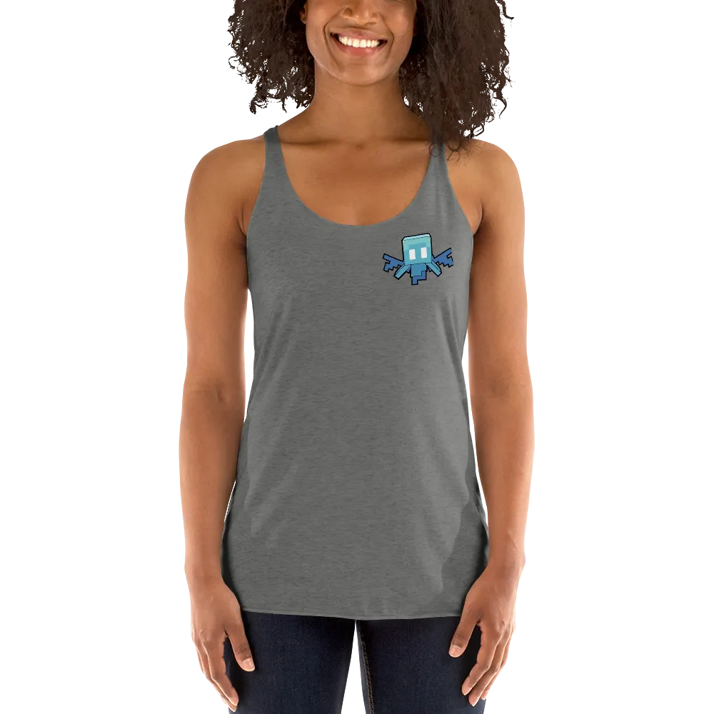 Minecraft Allay Women's Tri-Blend Racerback Tank Top