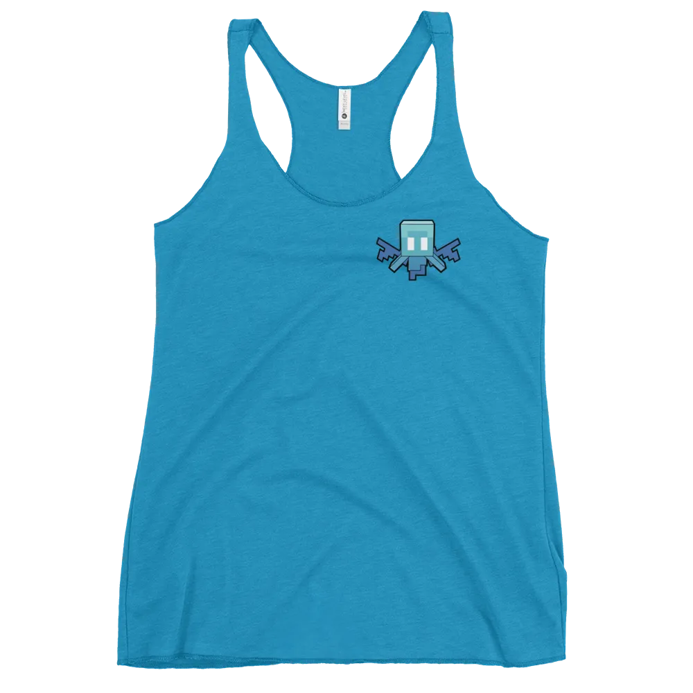 Minecraft Allay Women's Tri-Blend Racerback Tank Top