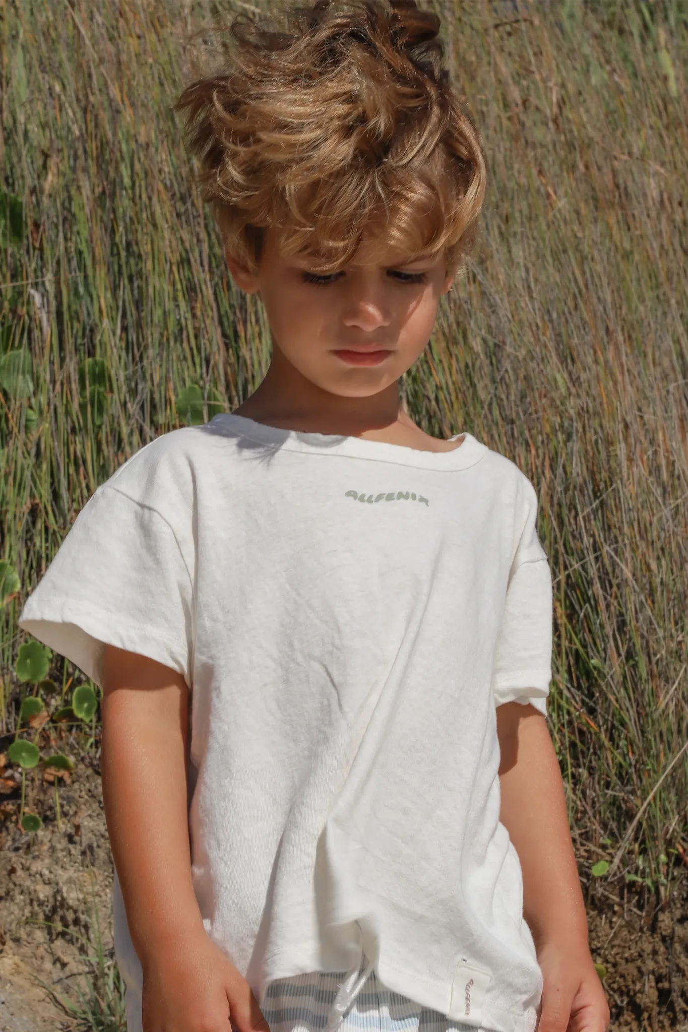 Mini Waves Tee (Olive)