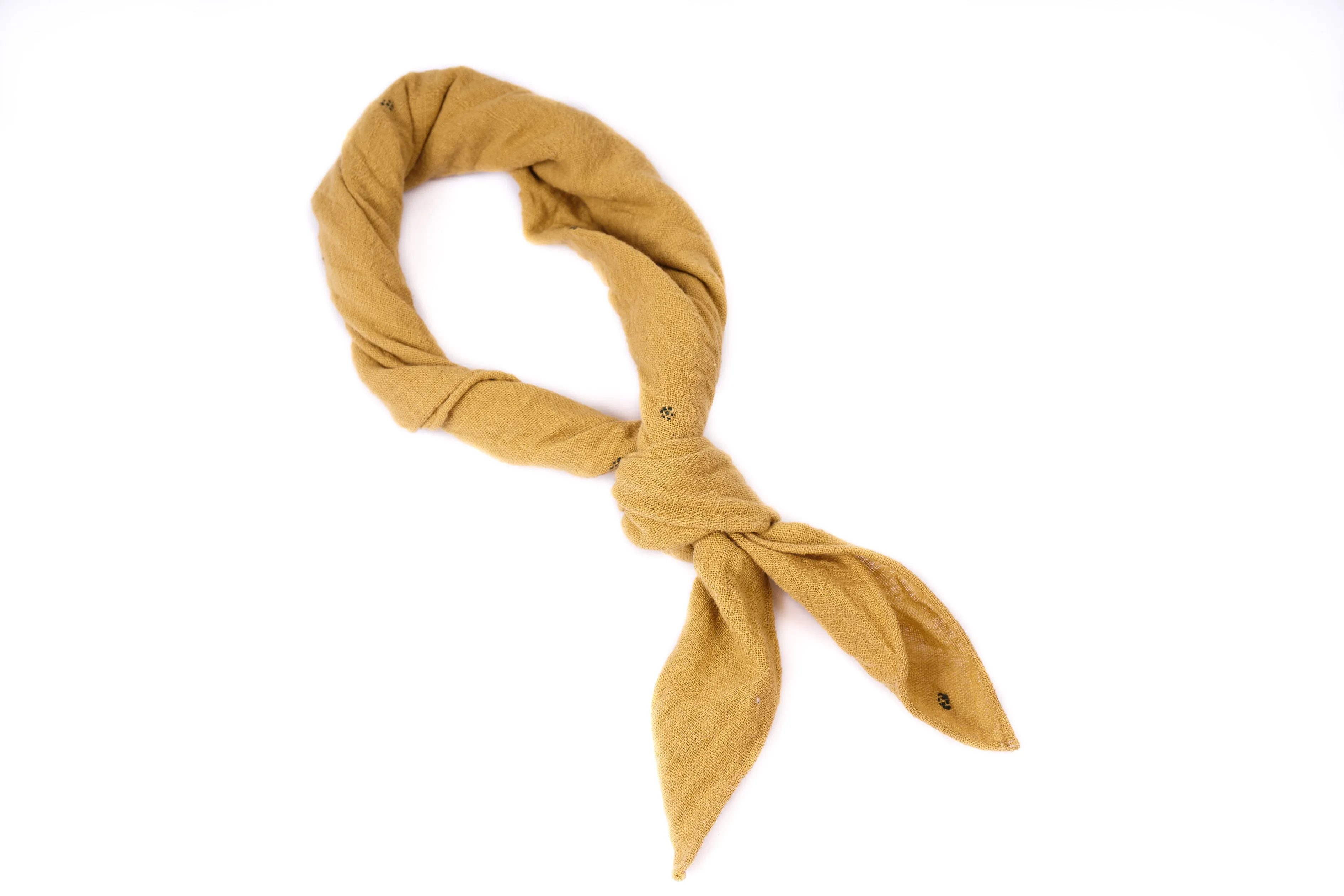 Mustard Spot Neckerchief