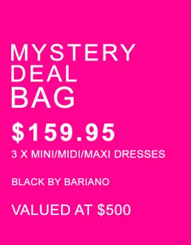MYSTERY DEAL 3 LUMIER/BLACK DRESS MYSTERYDEAL-DRESS