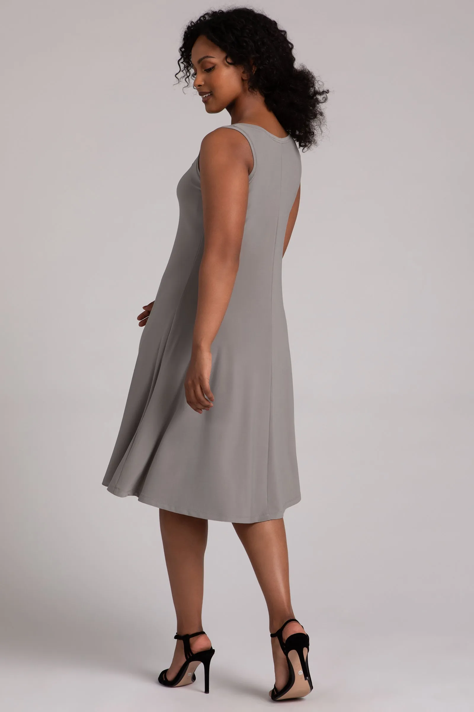 Nu Tank Dress Short | Taupe