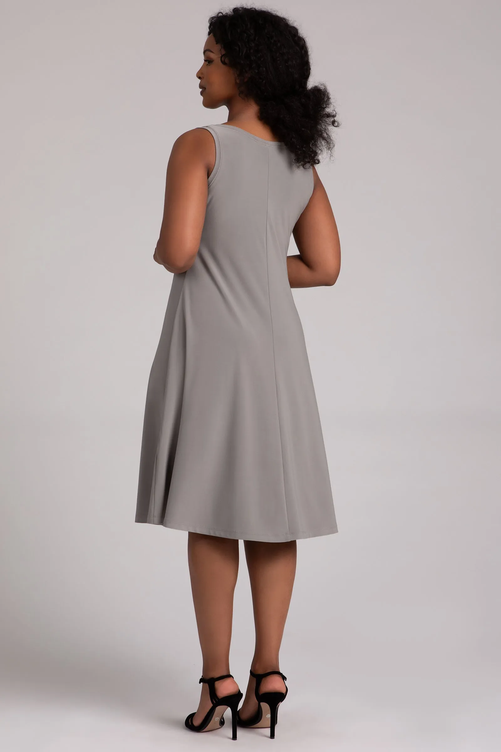 Nu Tank Dress Short | Taupe