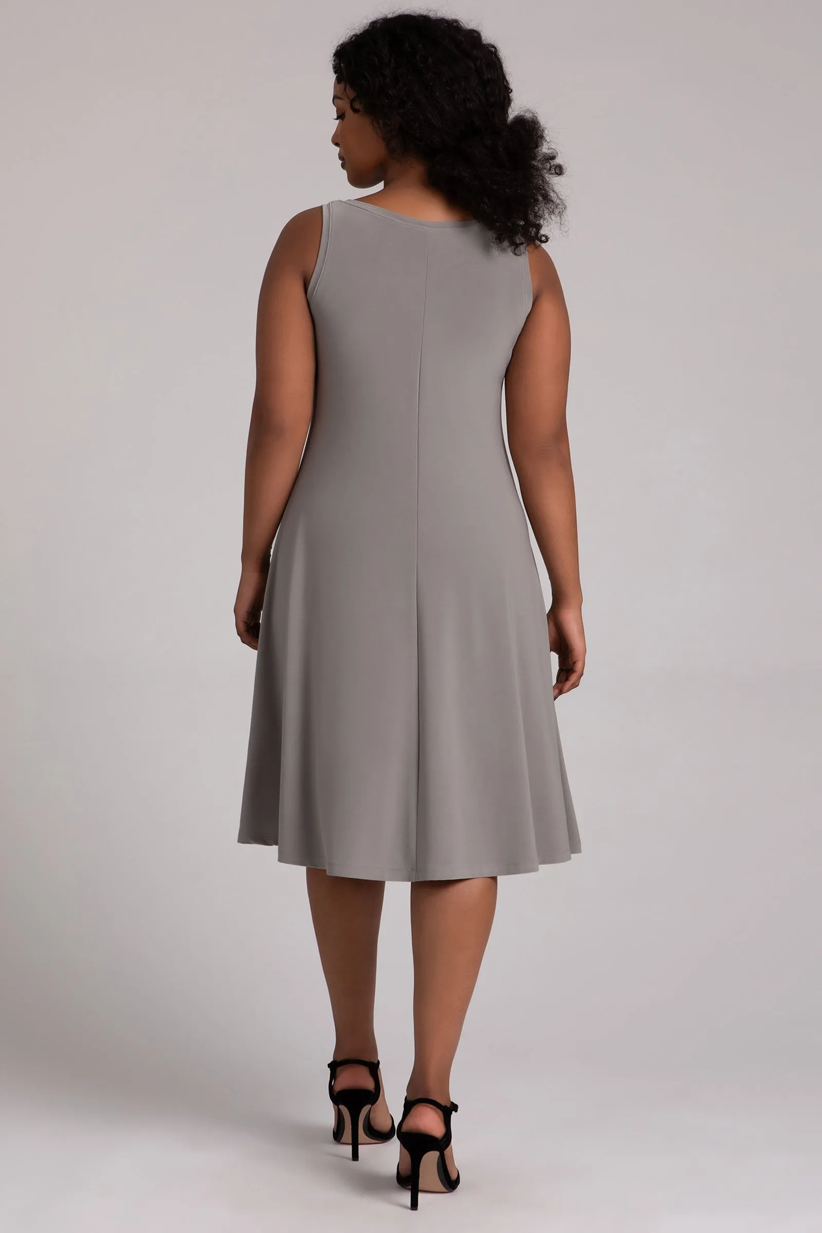 Nu Tank Dress Short | Taupe