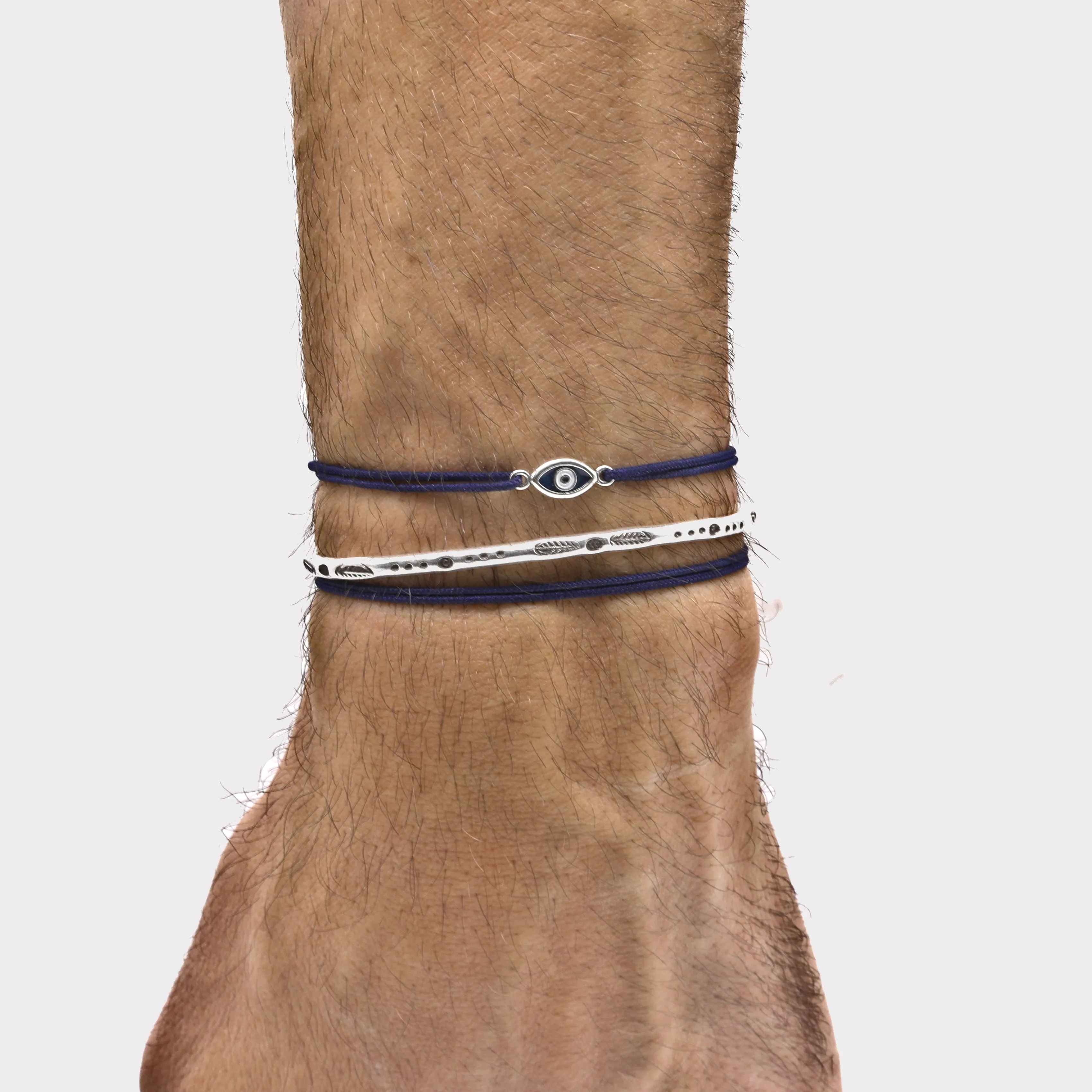 Nylon String Bracelet (Red)