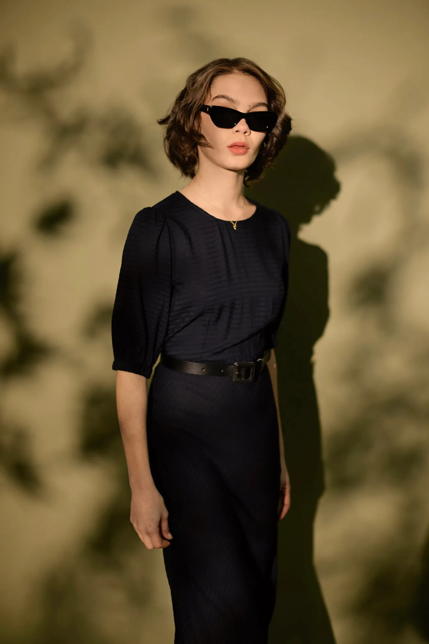 Orla Leather Belt Black