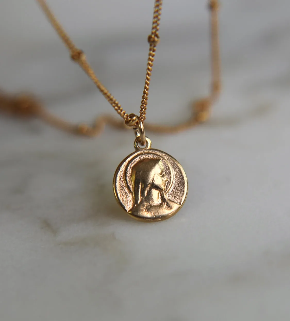 Our Lady of Lourdes Pendant