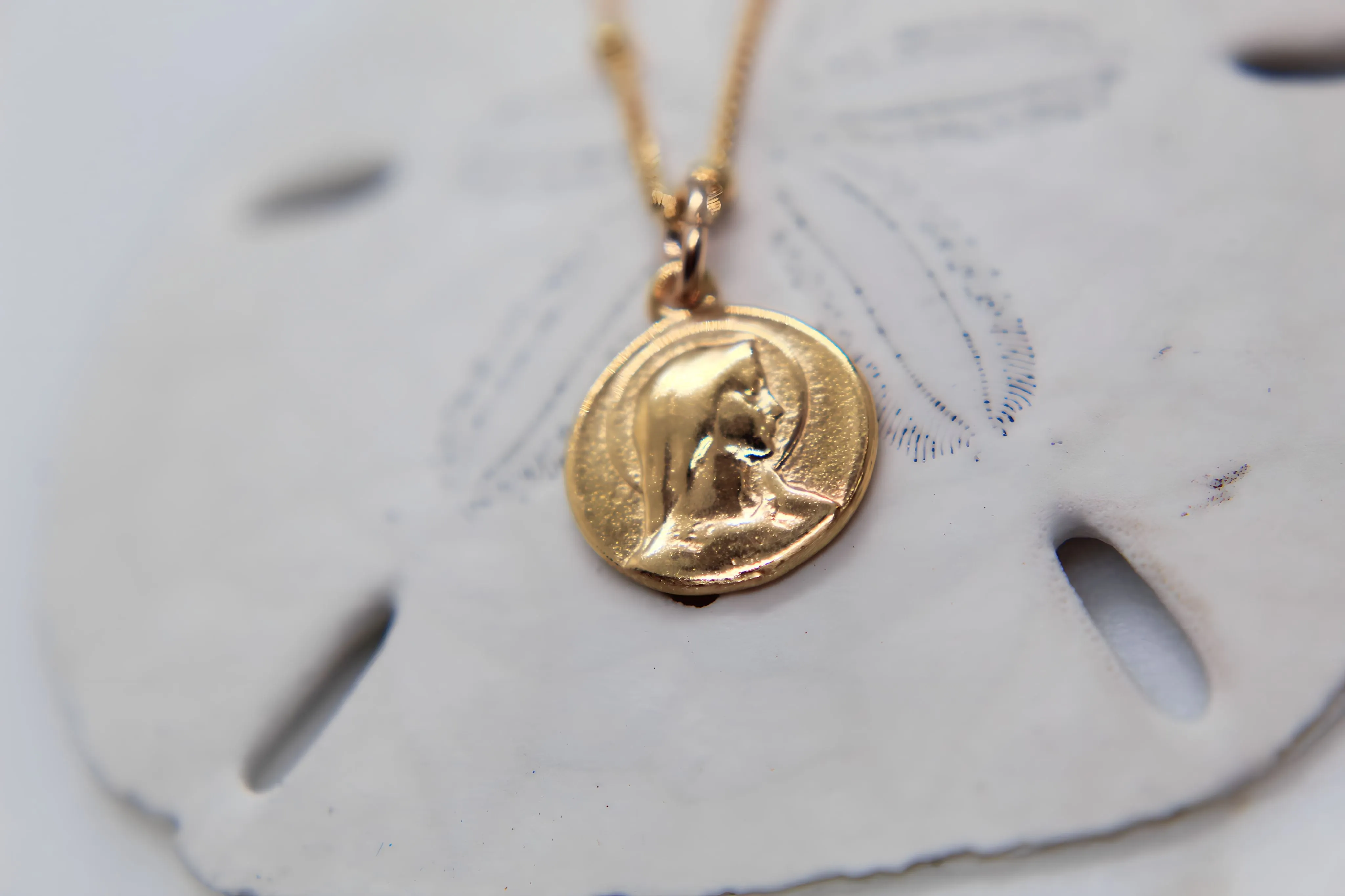 Our Lady of Lourdes Pendant