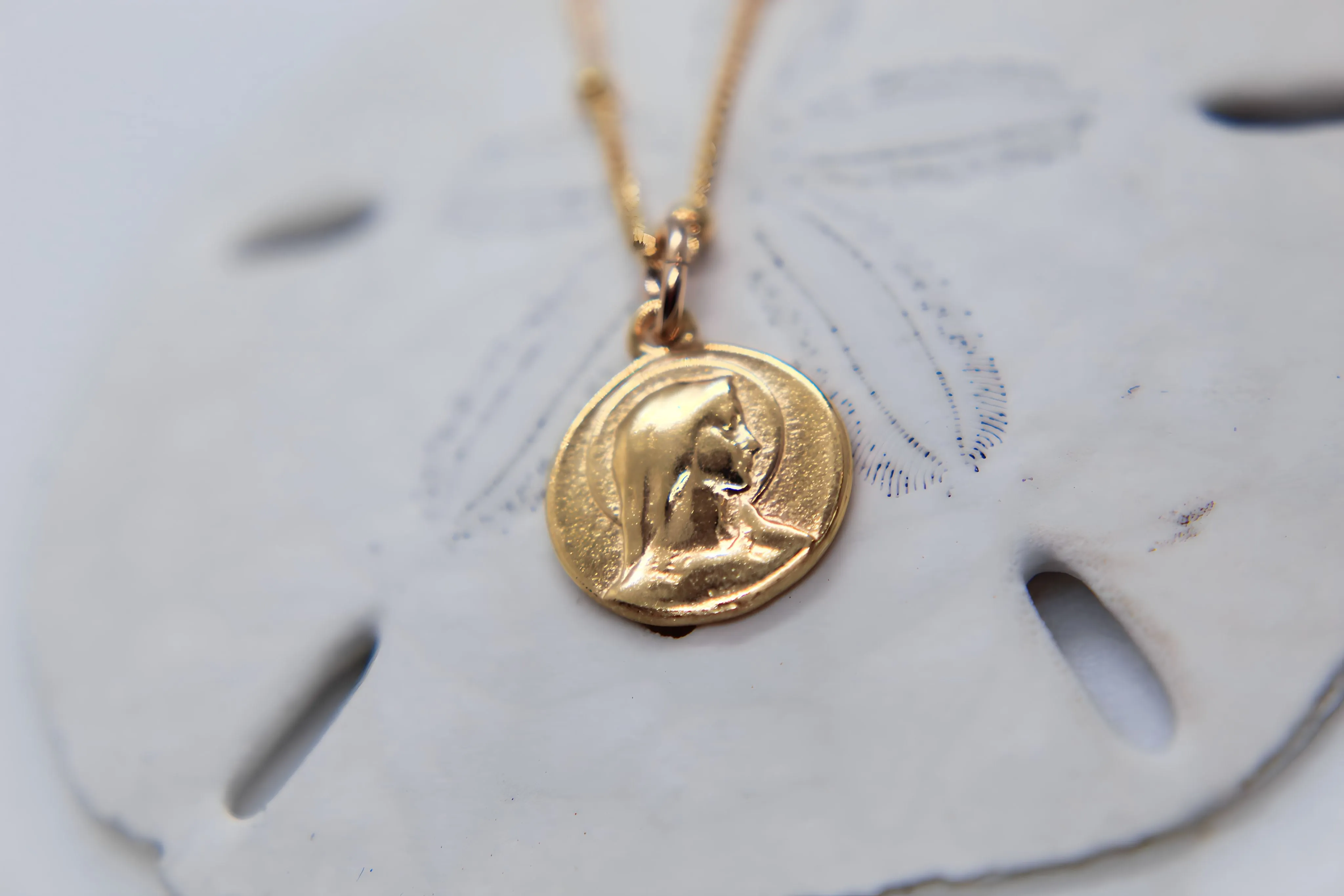Our Lady of Lourdes Pendant