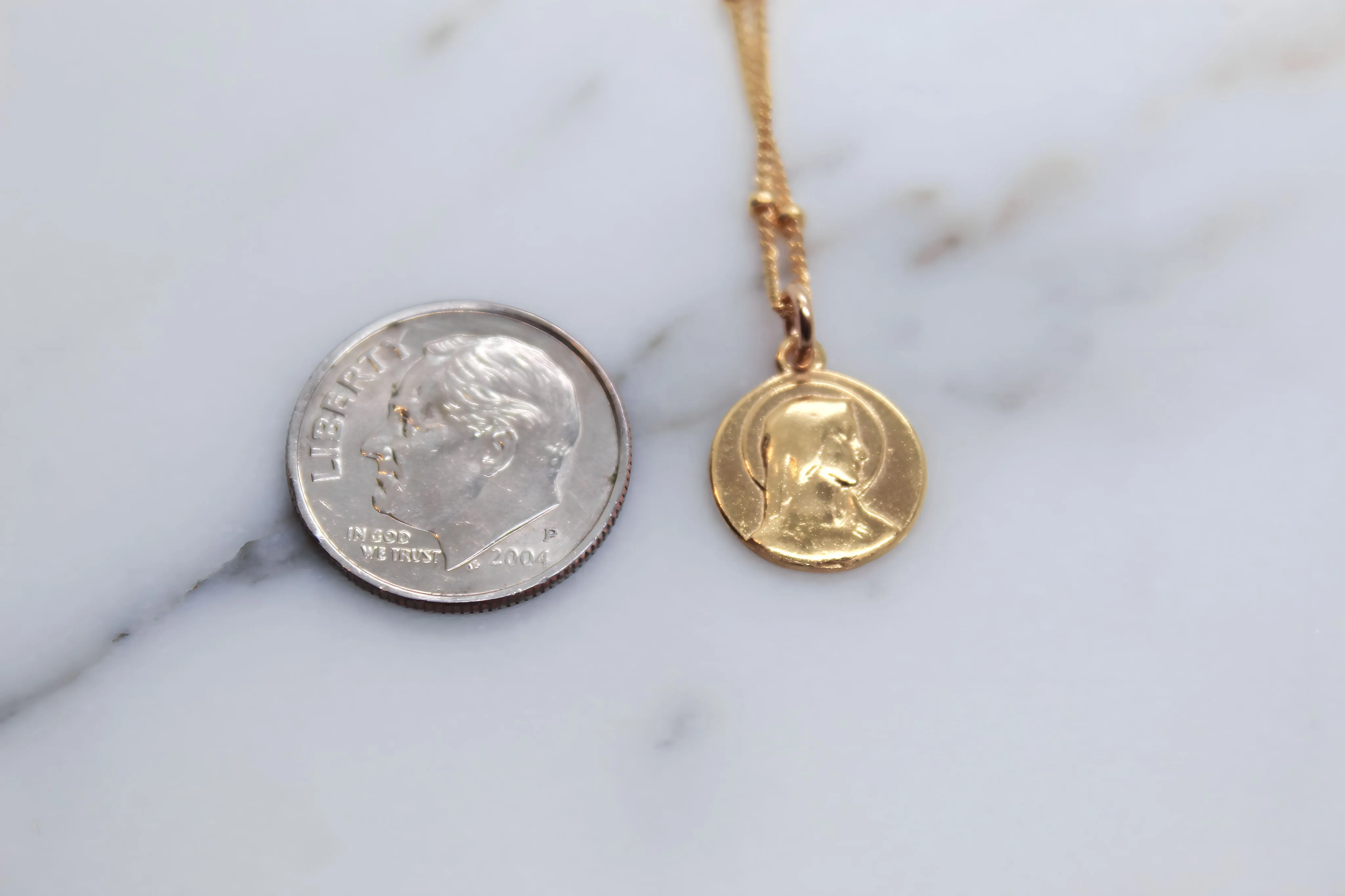Our Lady of Lourdes Pendant
