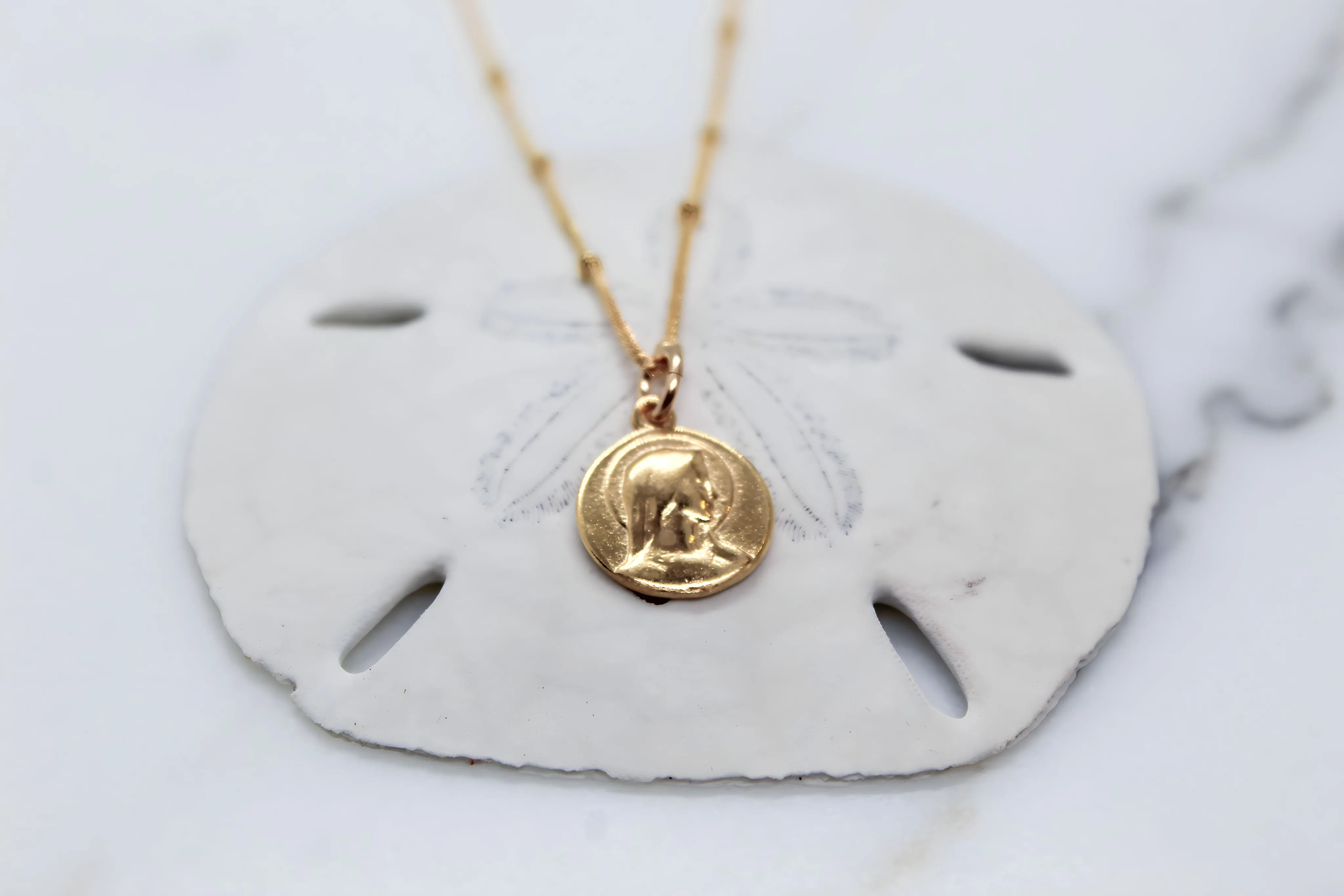 Our Lady of Lourdes Pendant