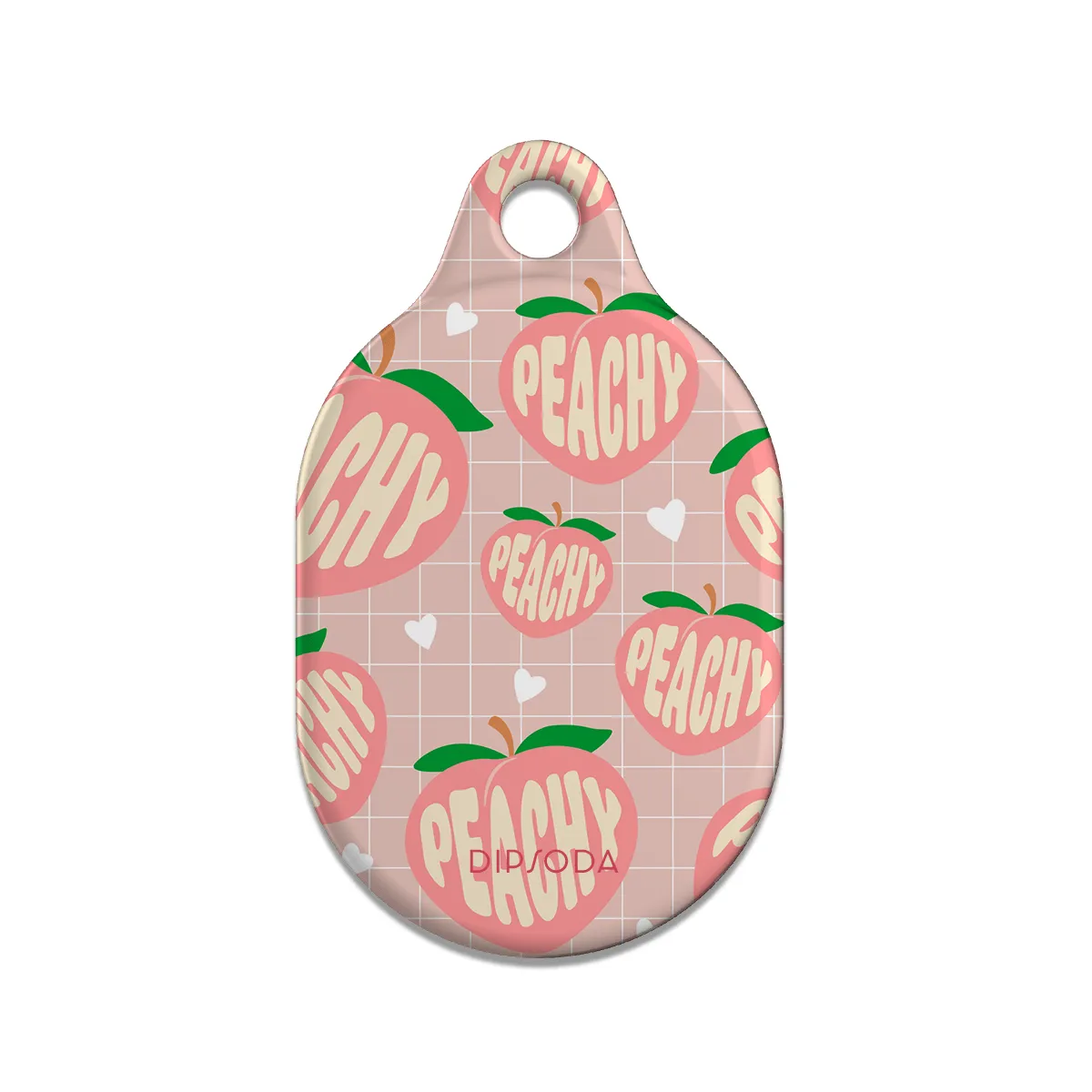 Peachy Blush AirTag Case
