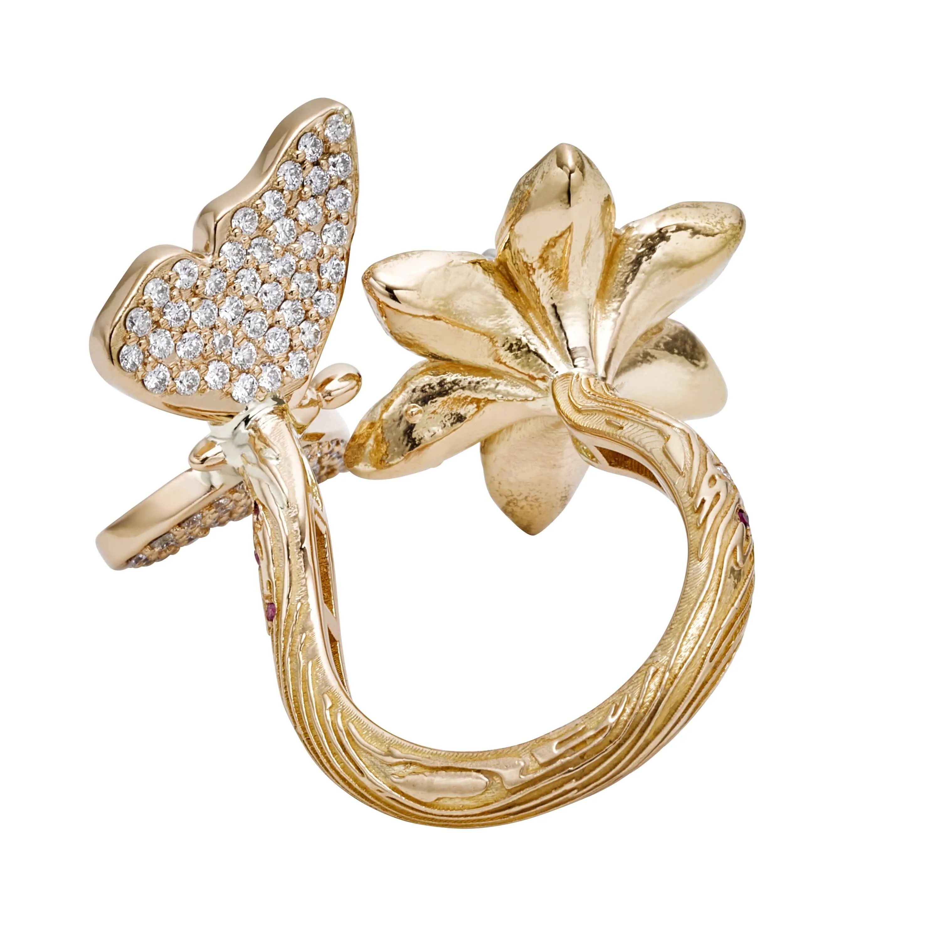 Petal Butterfly Ring