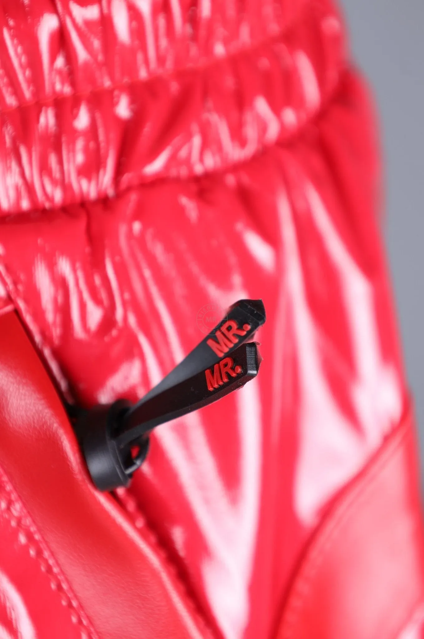 PVC 24 Tracksuit Mini Short – Red