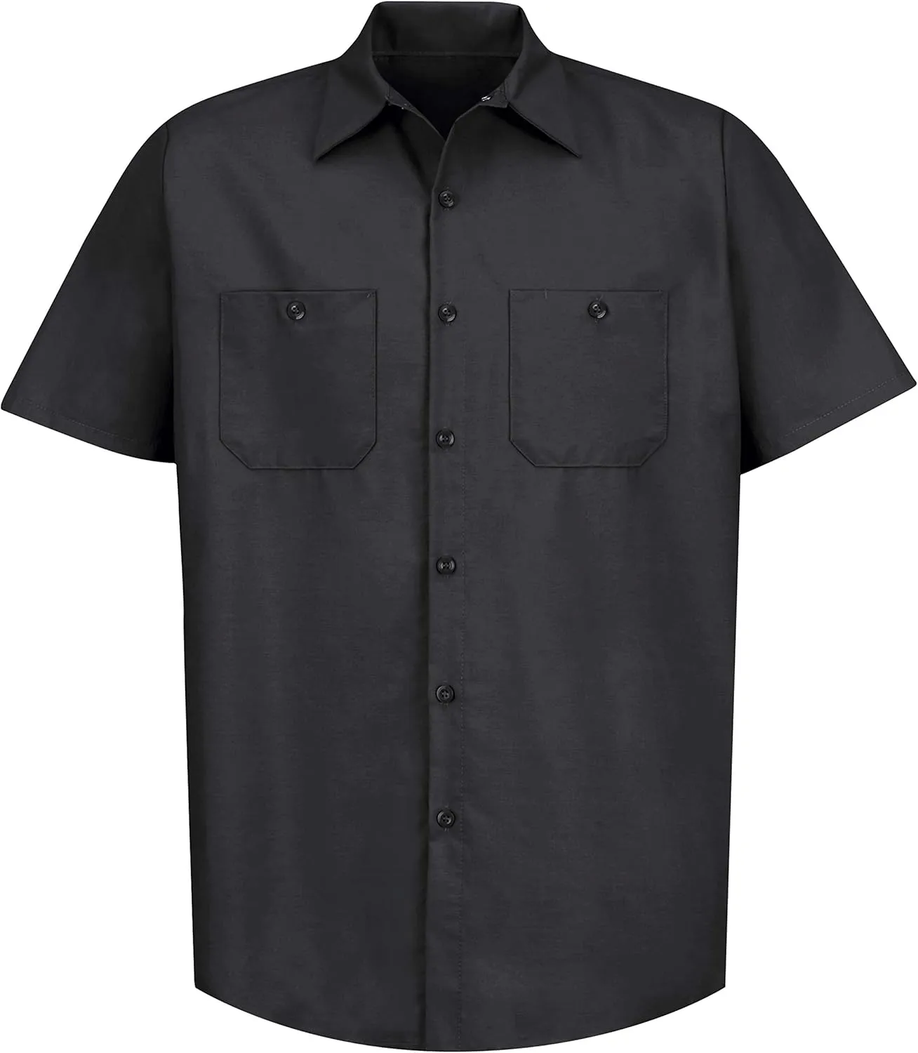 Red Kap Men's Industrial Work Shirt, Regular Fit, Short Sleeve