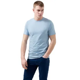 Remus Uomo Stretch Cotton Tee - Sky Blue