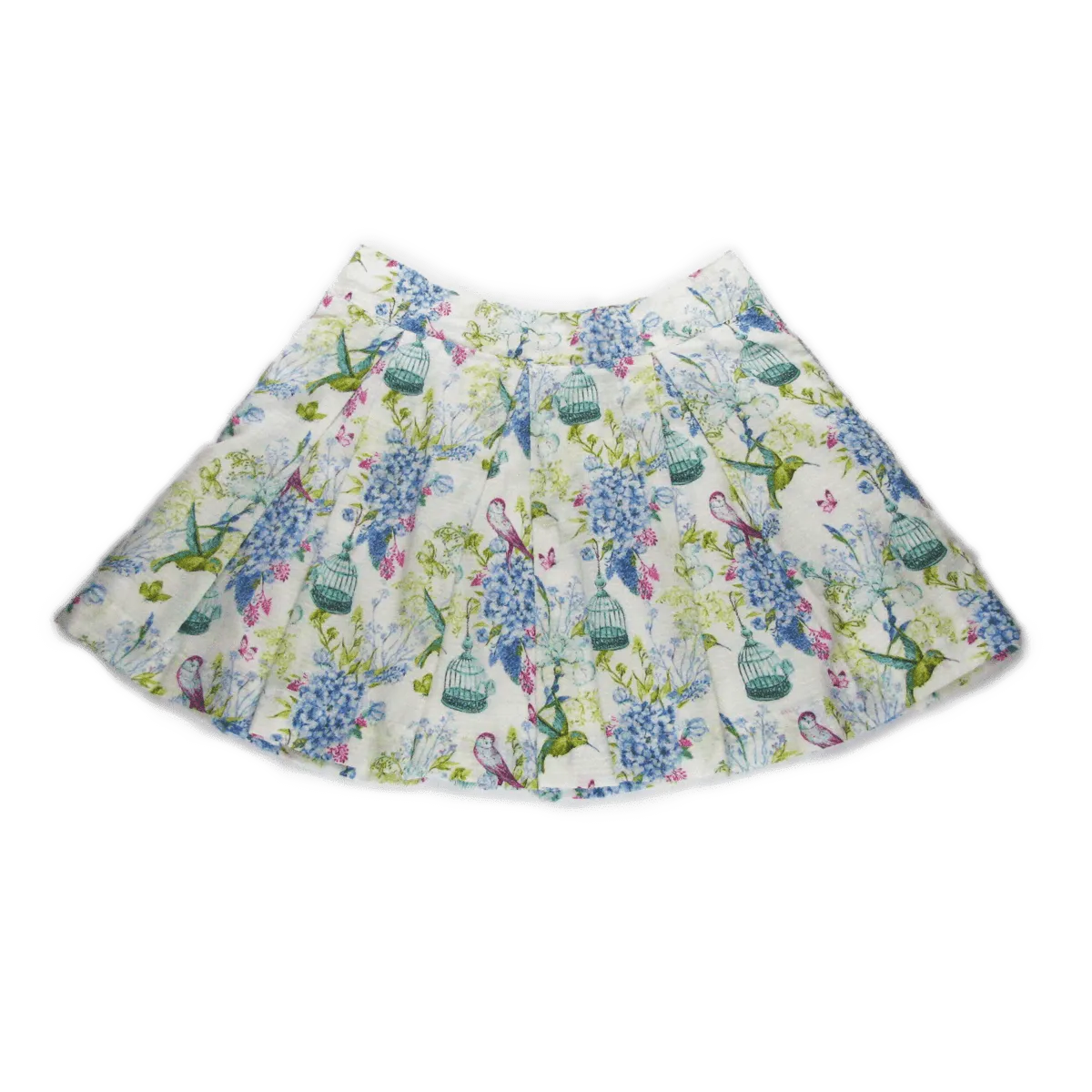 Saia Gaiolas Estampado