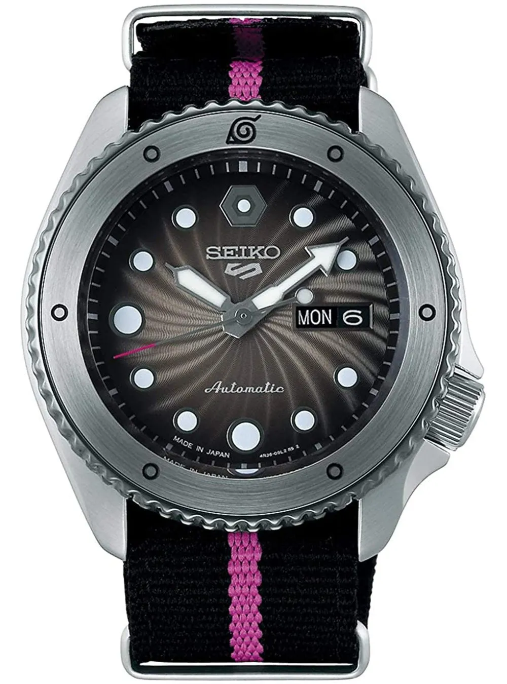 SEIKO 5 SPORTS NARUTO & BORUTO LIMITED EDITION BORUTO UZUMAKI MODEL SBSA087 MADE IN JAPAN JDM