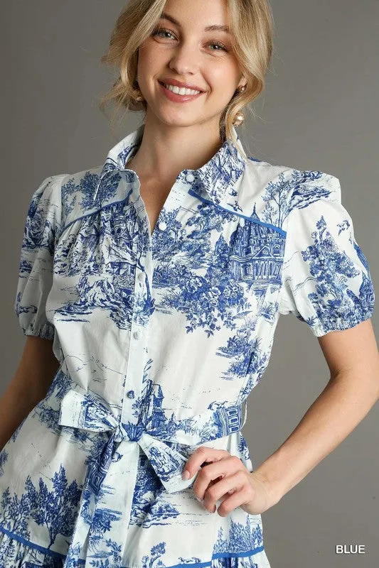 Sight To See dress - Blue