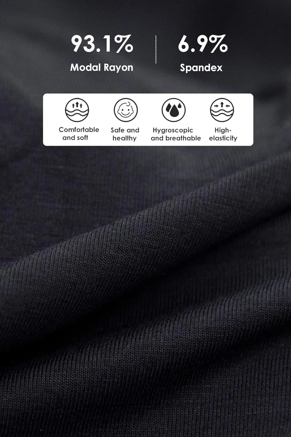 Smallshow Women's Maternity Shirts Long Sleeve Pregnancy Clothes Tops 3-Pack