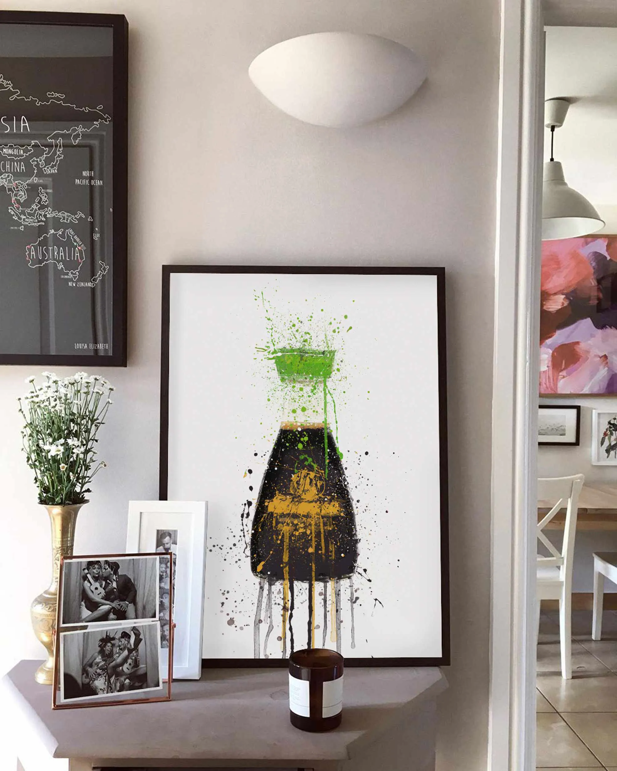 Soy Sauce Reduced Salt Wall Art Print