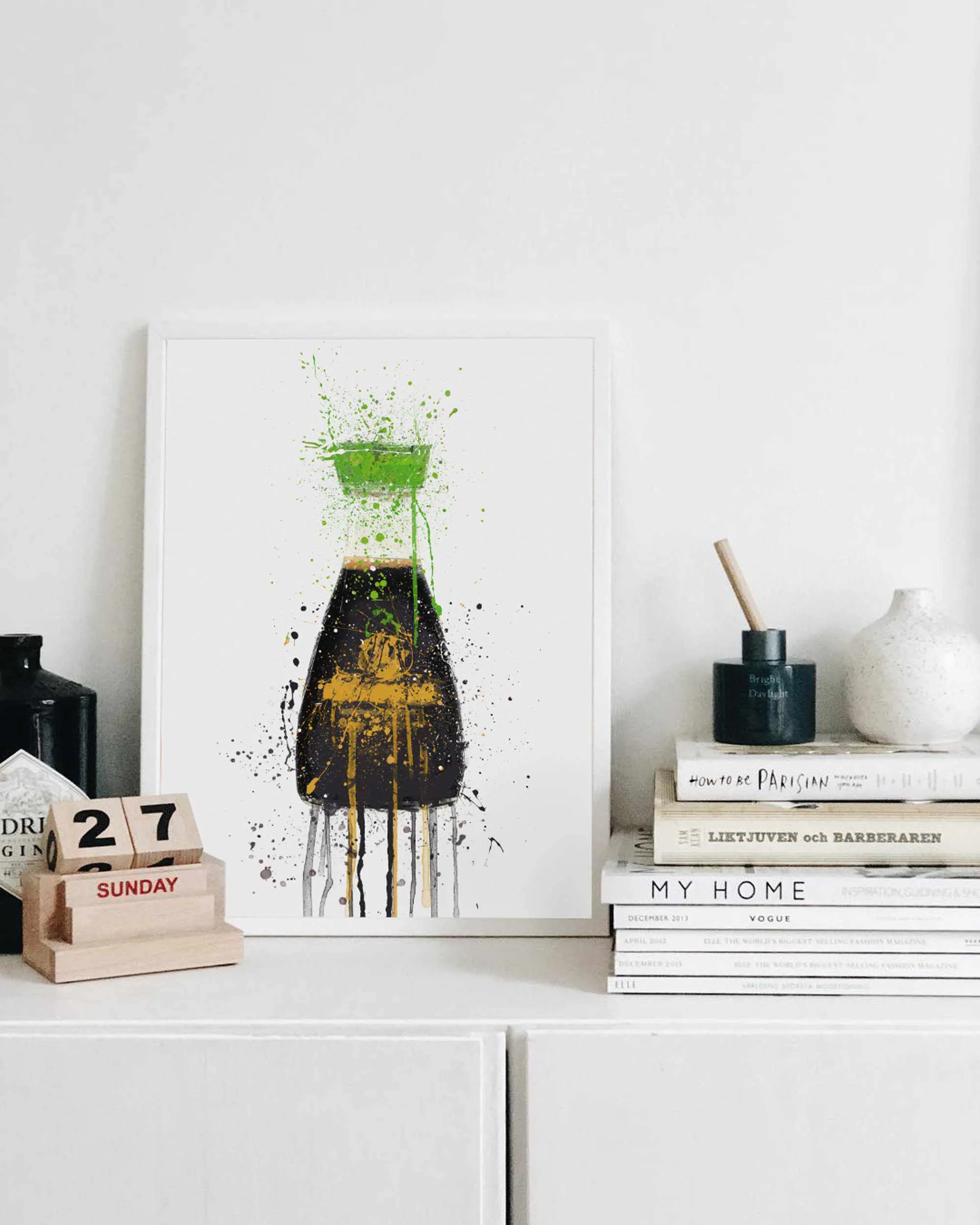 Soy Sauce Reduced Salt Wall Art Print