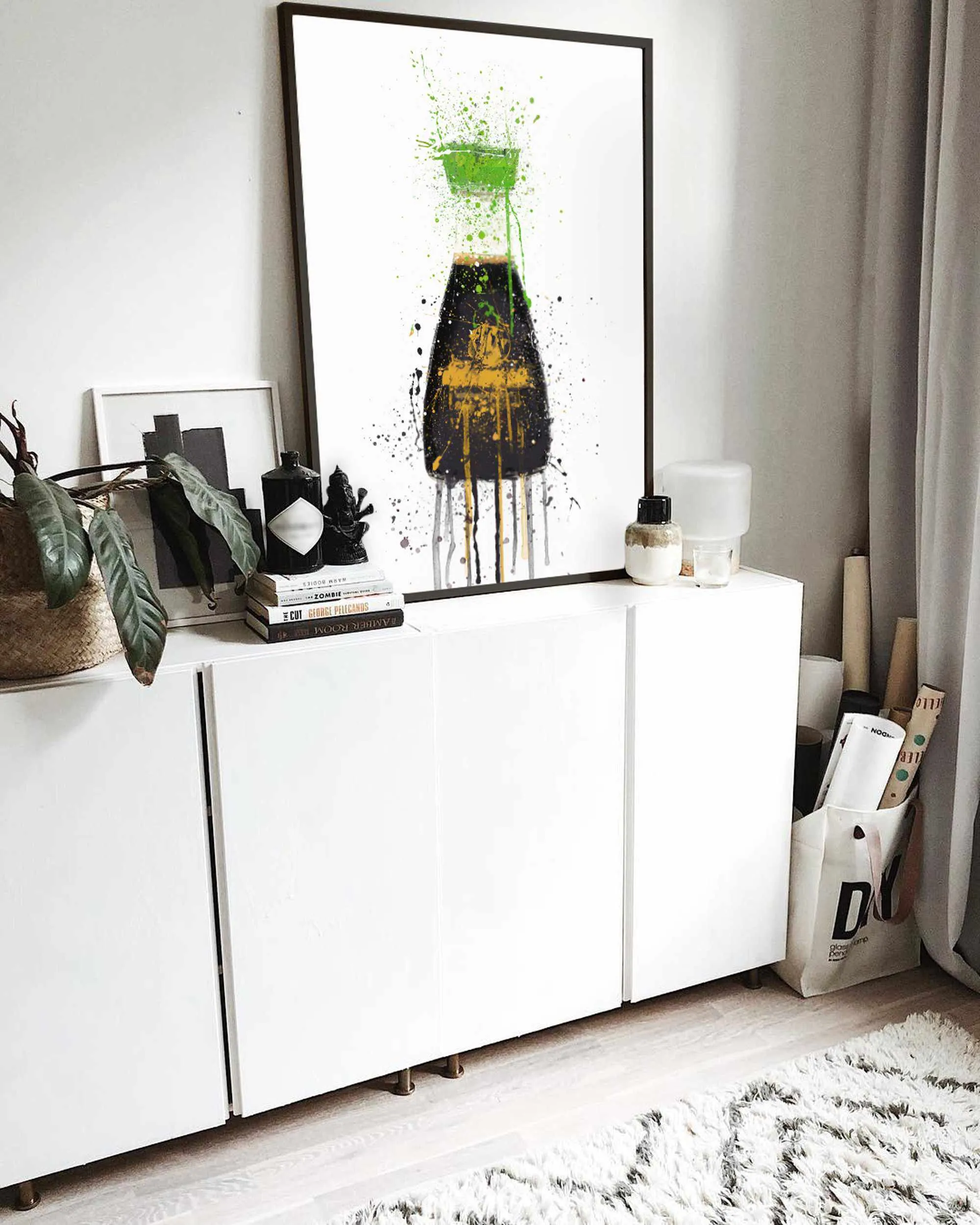 Soy Sauce Reduced Salt Wall Art Print