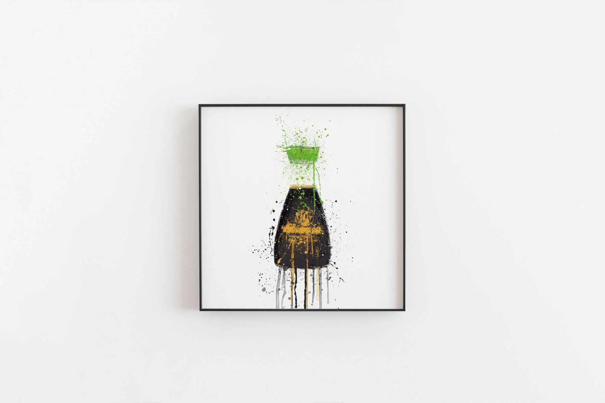 Soy Sauce Reduced Salt Wall Art Print