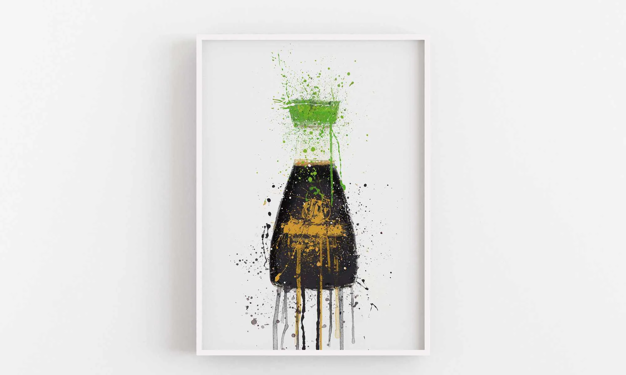 Soy Sauce Reduced Salt Wall Art Print