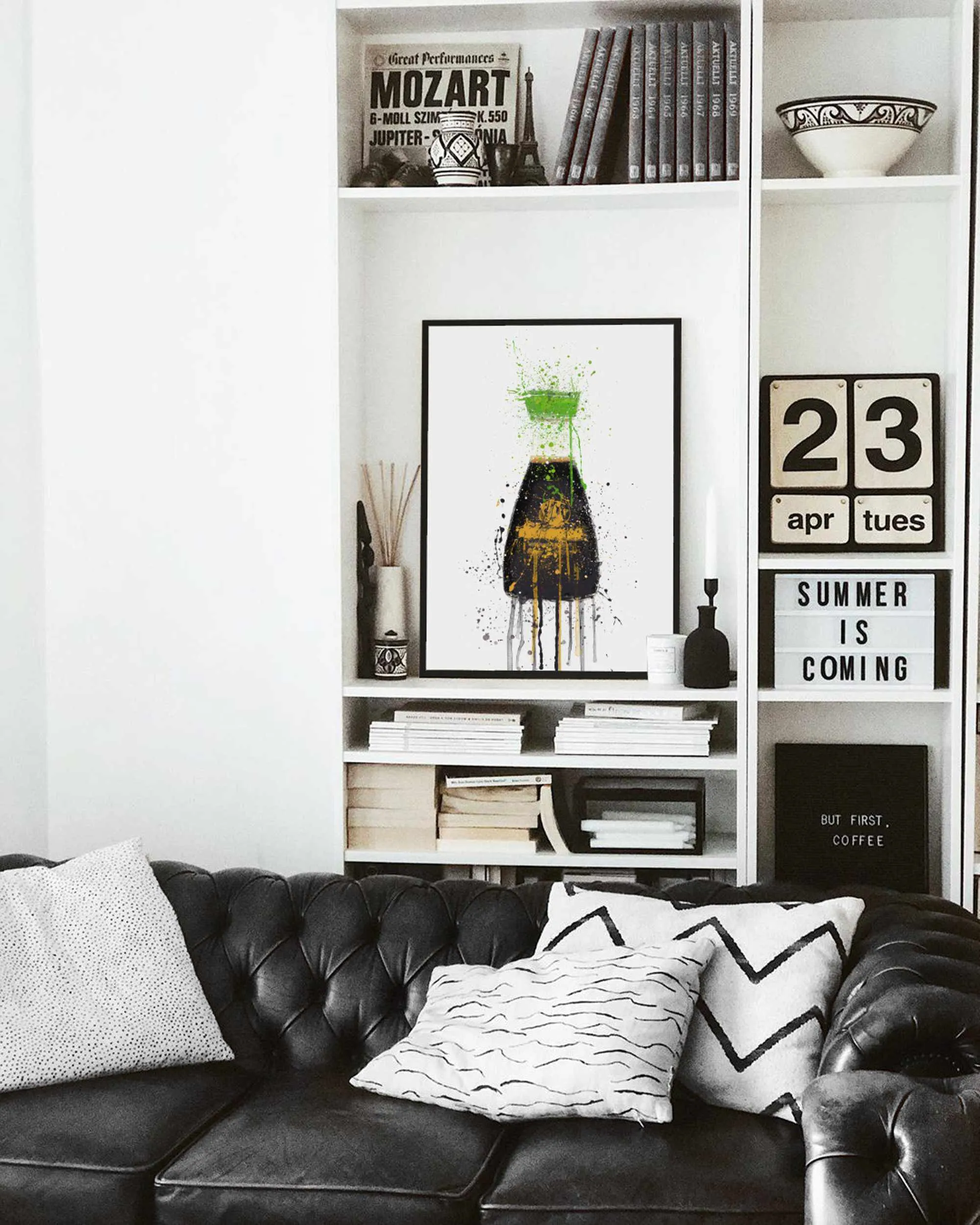 Soy Sauce Reduced Salt Wall Art Print