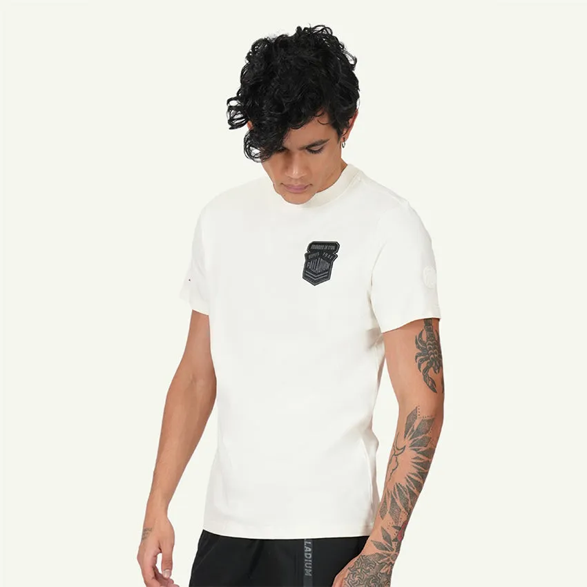 S/S TEE AVN PATCH MEN'S T-SHIRT - STAR WHITE