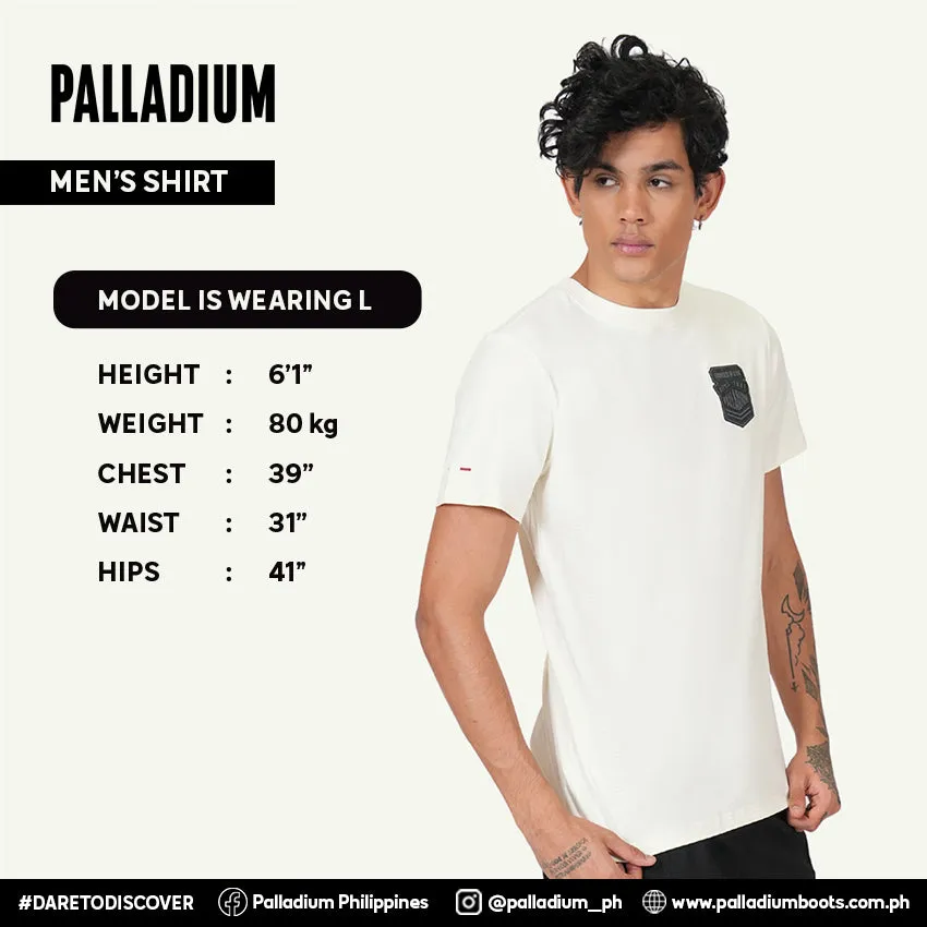 S/S TEE AVN PATCH MEN'S T-SHIRT - STAR WHITE