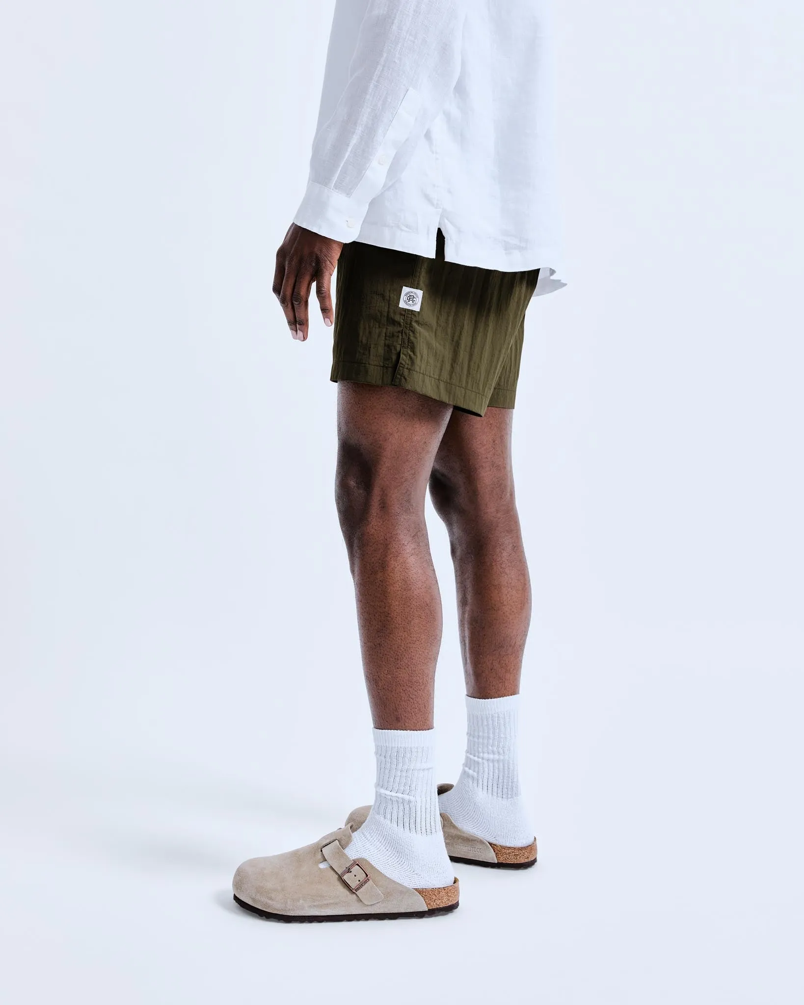 Textured Nylon Deck Short 4.5"