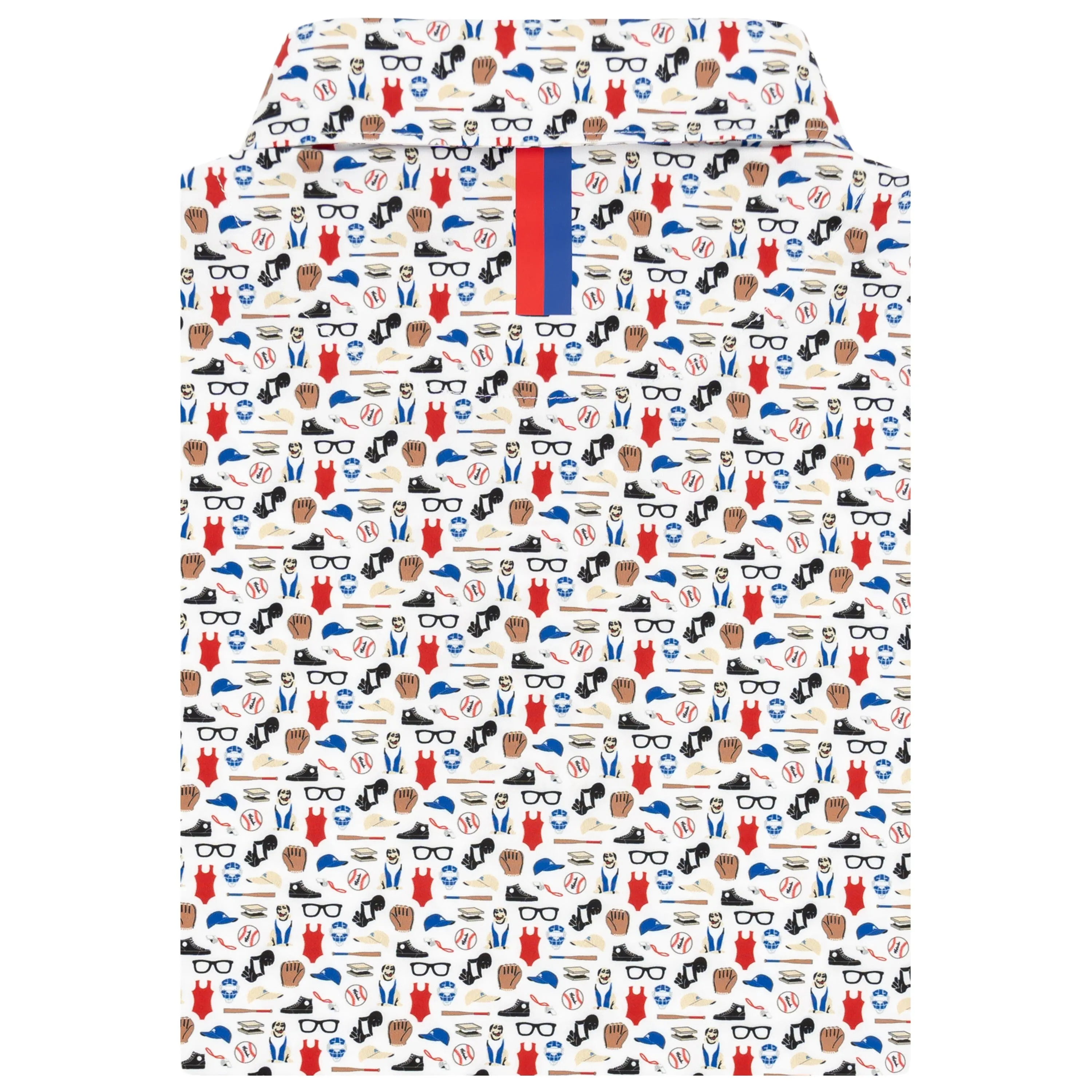 Performance Polo Shirt - The Great Bambino in Classic White