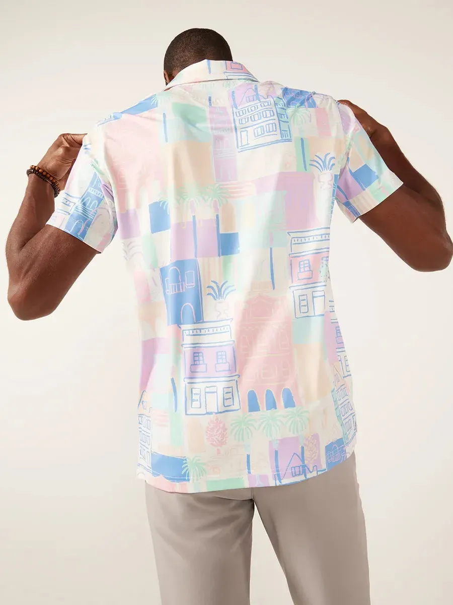 The King Street (Performance Polo 2.0)- Off White Pastel- Chubbies