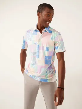 The King Street (Performance Polo 2.0)- Off White Pastel- Chubbies