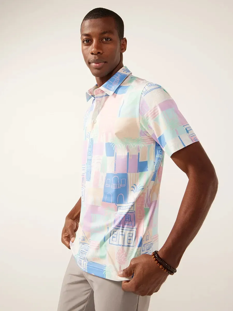 The King Street (Performance Polo 2.0)- Off White Pastel- Chubbies