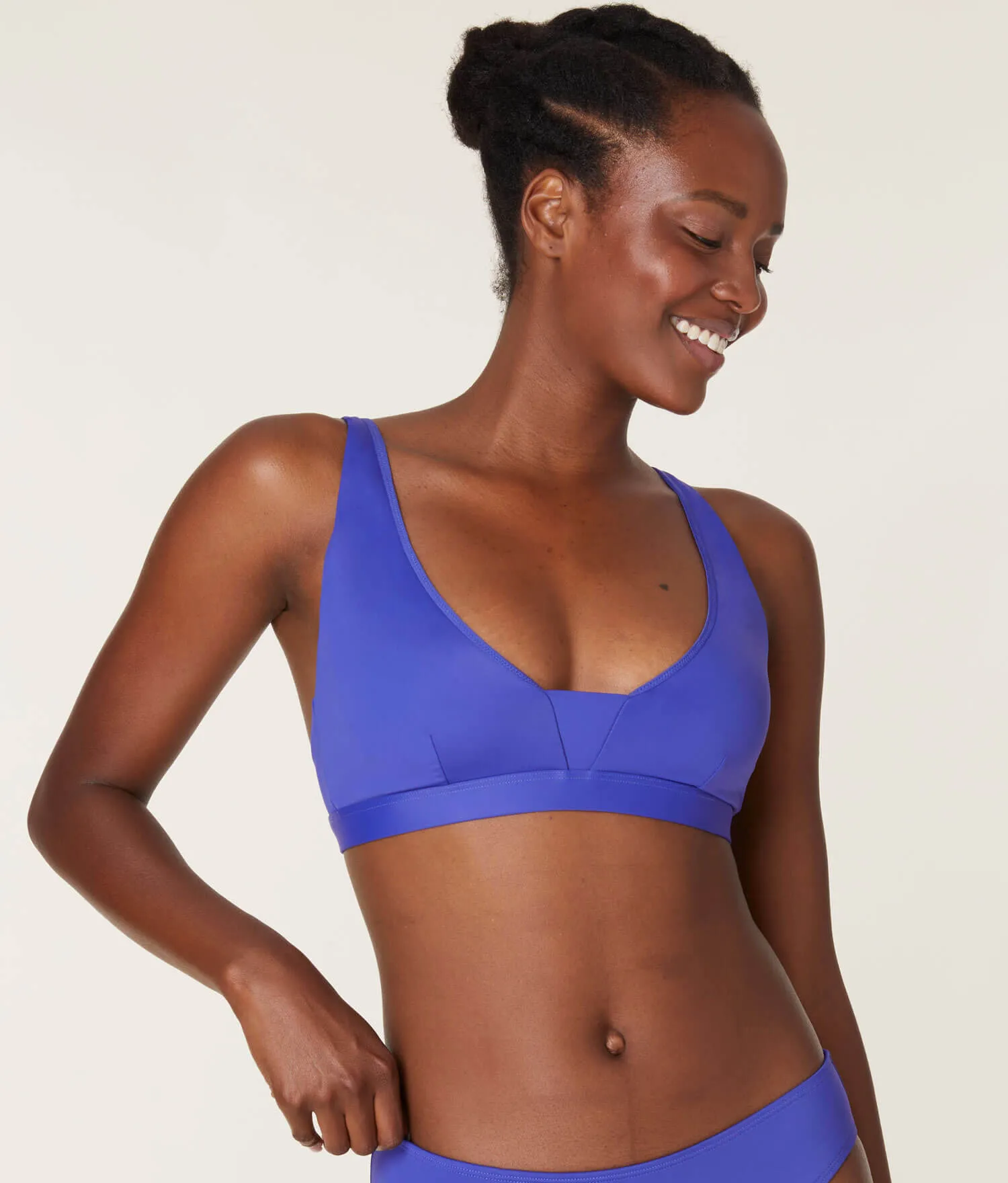 The Tahiti - Top  - Eco Nylon - Lapis