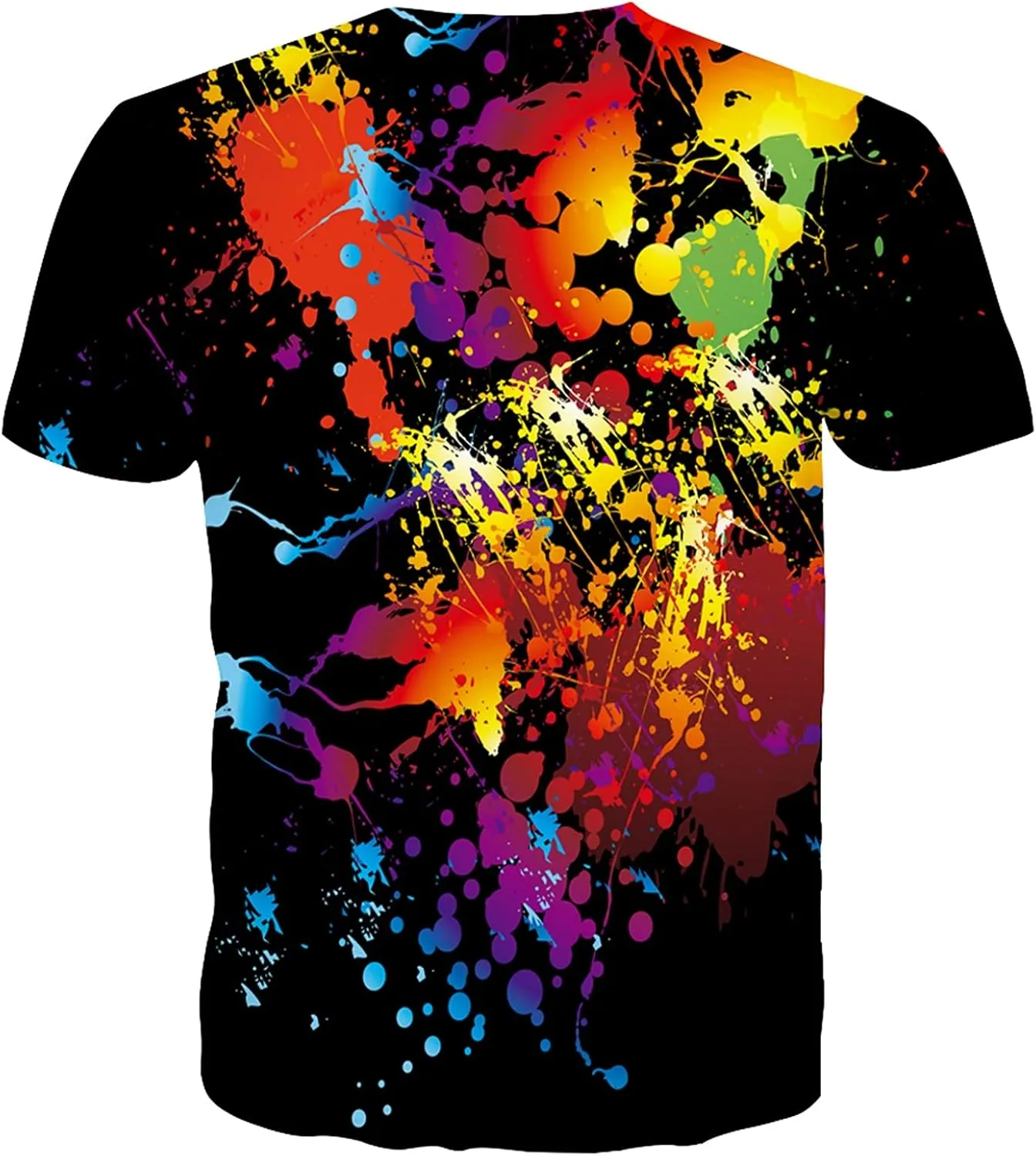 Unisex 3D Graphic Print Shirts for Mens Women Casual Short Sleeve Tee Shirts Top