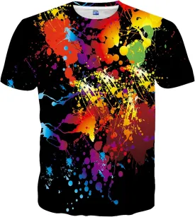 Unisex 3D Graphic Print Shirts for Mens Women Casual Short Sleeve Tee Shirts Top