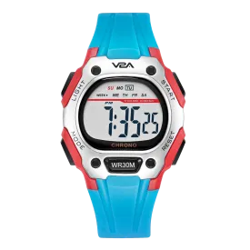 V2A Digital Water Resistant Kids Blue and Orange Sports Watch for Boys | Watch for Kids Boys | Kids Watches for Boys | Watches for Kids boy