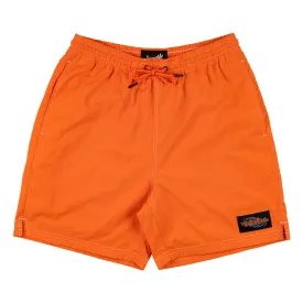 Vortex Contrast Stitch Nylon Shorts - Puffin