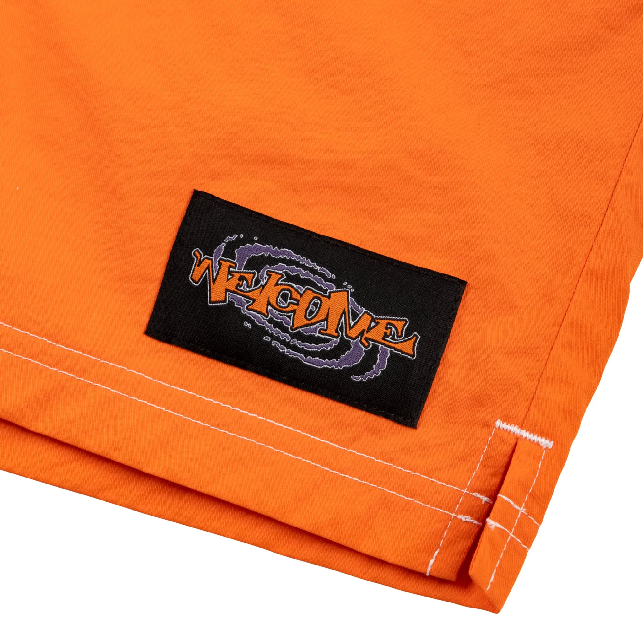 Vortex Contrast Stitch Nylon Shorts - Puffin