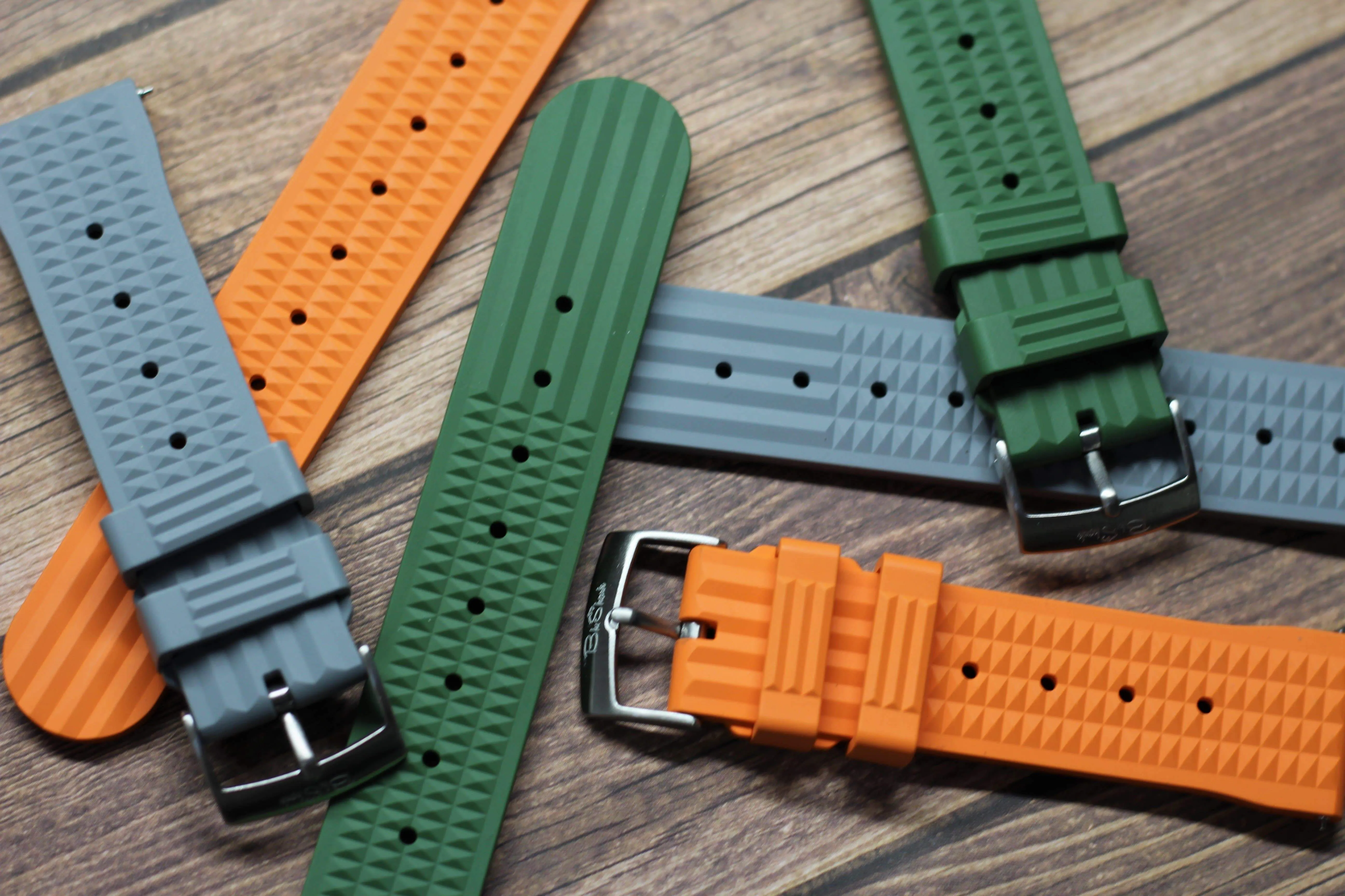 Waffle Rubber - Gray